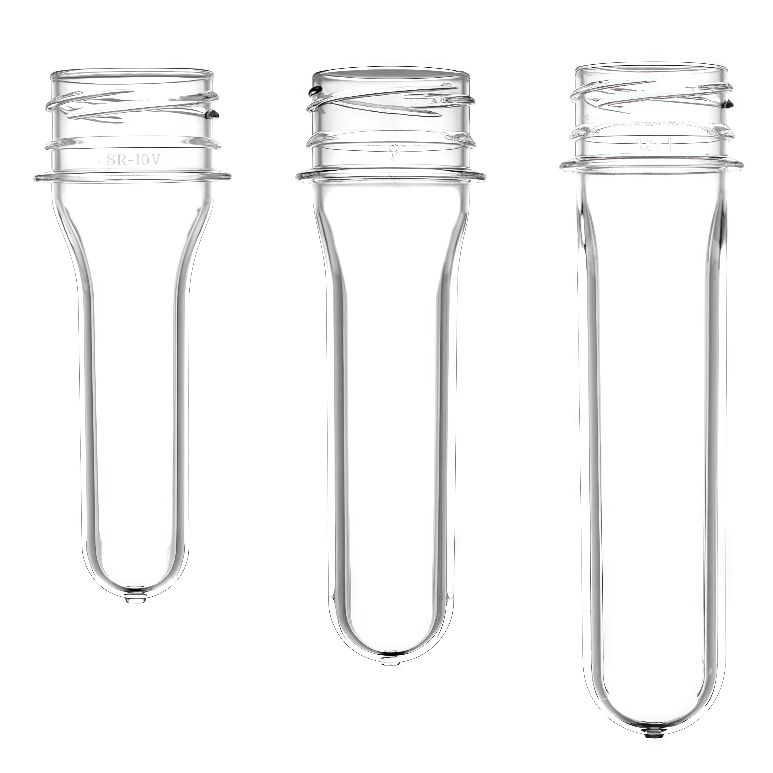 30/25 neck (30mm) PET preform for 250ml-2.5L mineral water plastic bottle