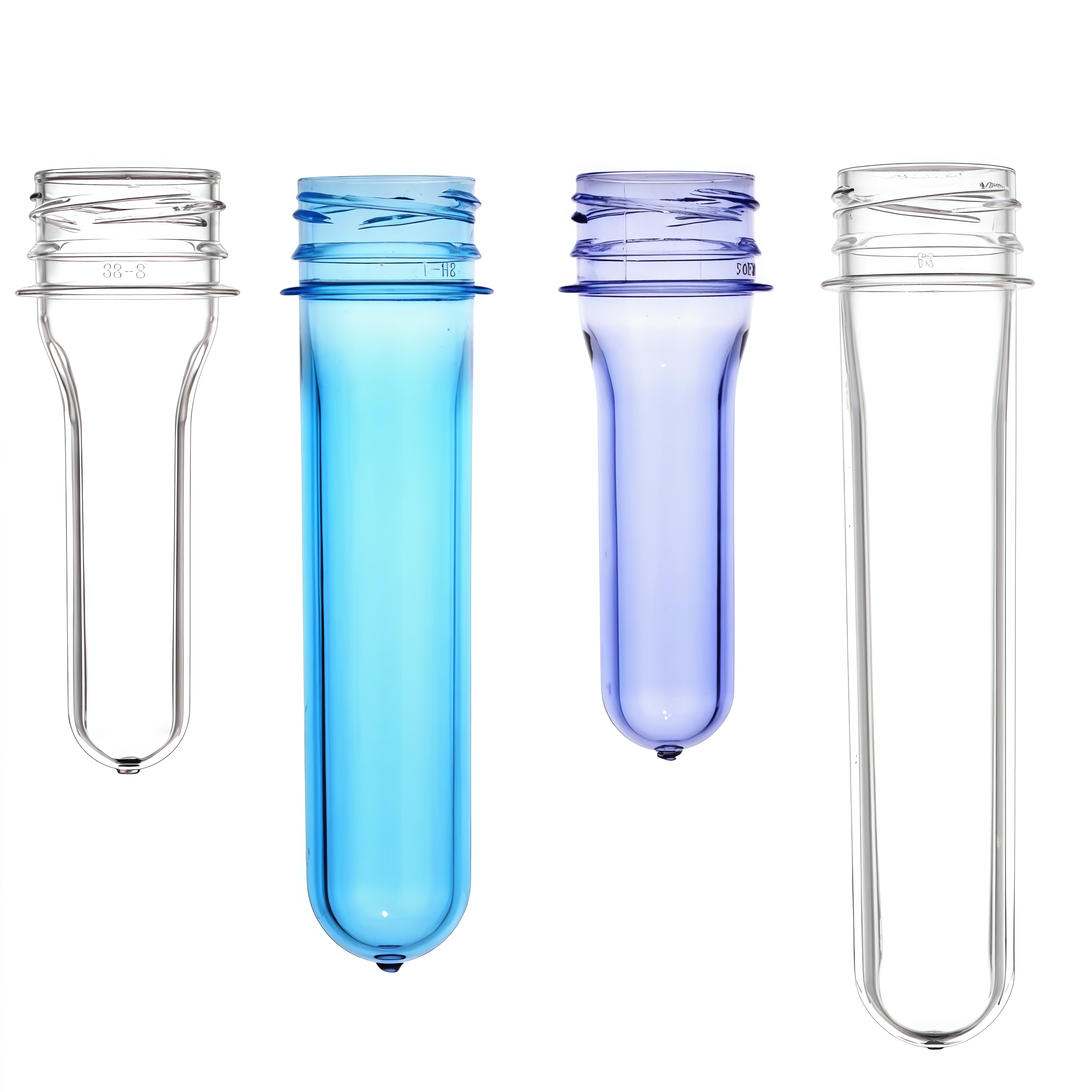 30/25 neck (30mm) PET preform for 250ml-2.5L mineral water plastic bottle