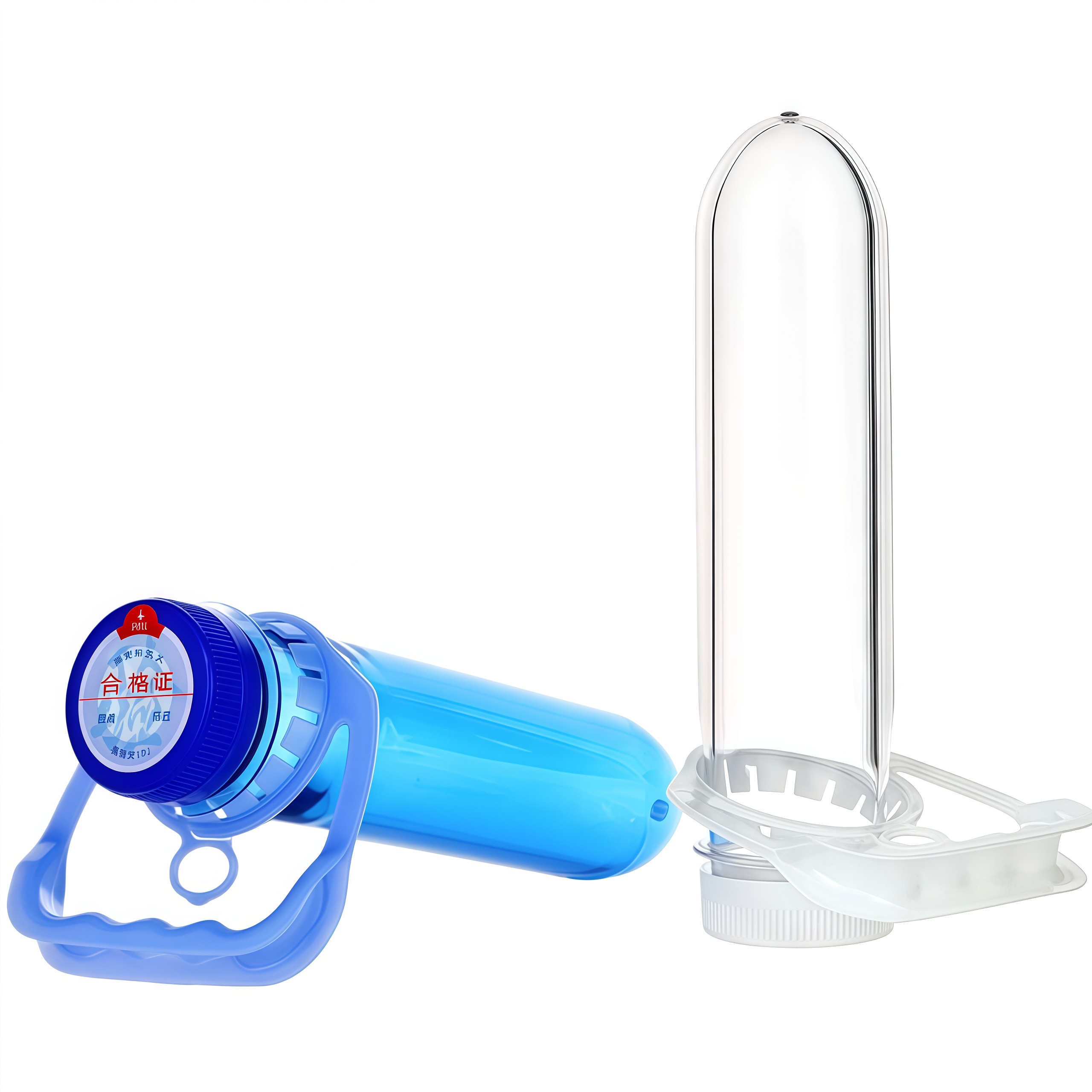 12L—20L barreled mineral water dedicated 55mm neck cap & comfort handle